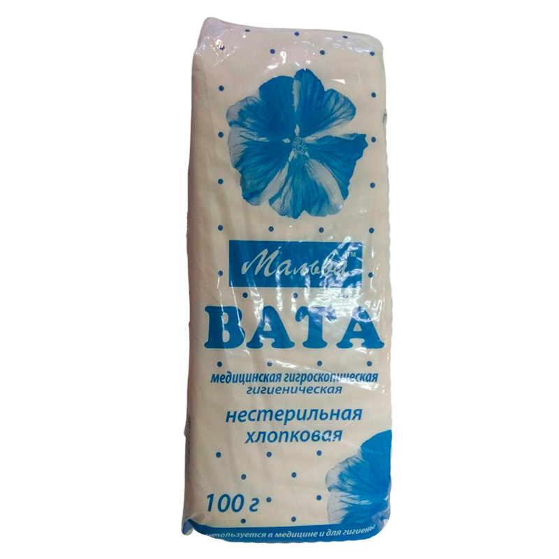 Вата 100 гр н/ст. гігієнічна (зіг-заг) ВатФарм